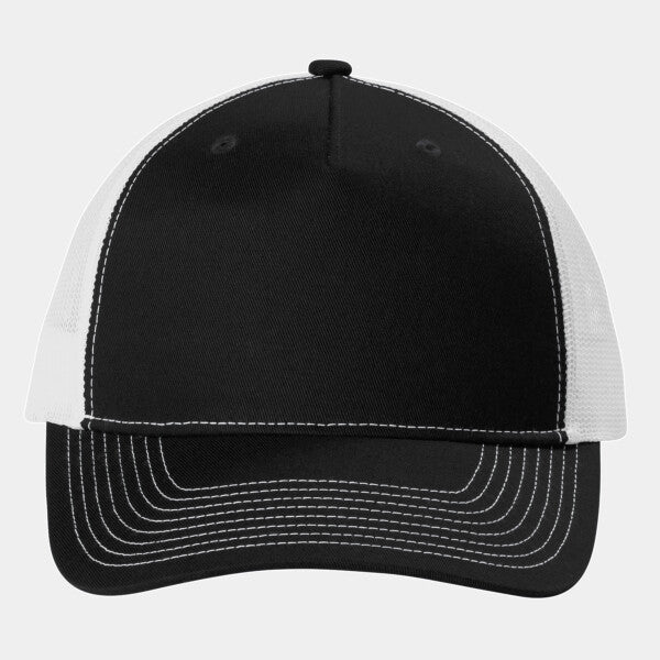 SNAPBACK FIVE PANEL TRUCKER CAP