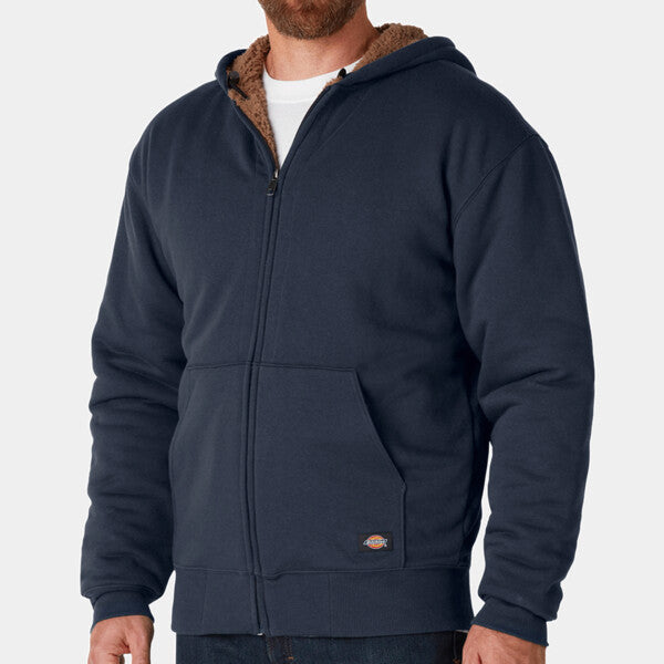 MEN'S FLEECE-LINED FULL-ZIP HOODED SWEATSHIRT