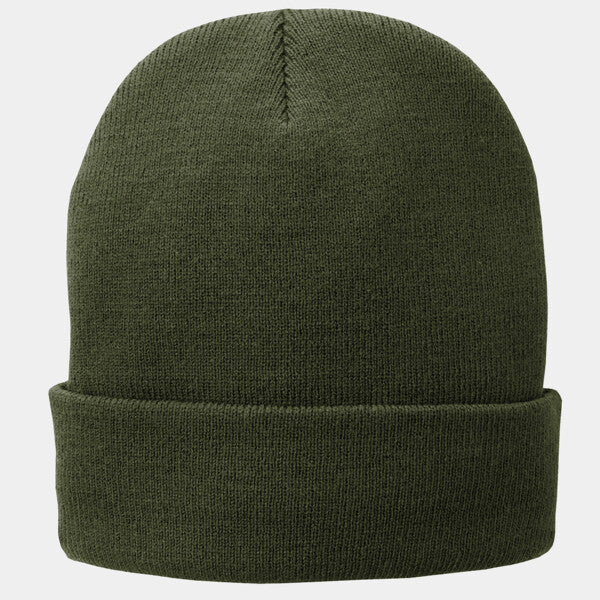 FLEECE LINED KNIT CAP