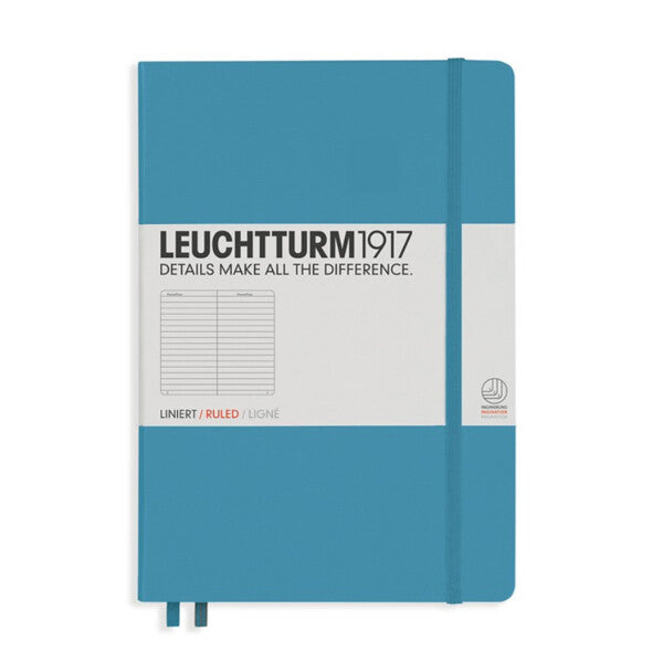 LEUCHTTURM1917 NOTEBOOK MEDIUM (A5) LINED, HARDCOVER