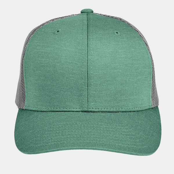 BY YUPOONG® ADULT ZONE SONIC HEATHER TRUCKER CAP