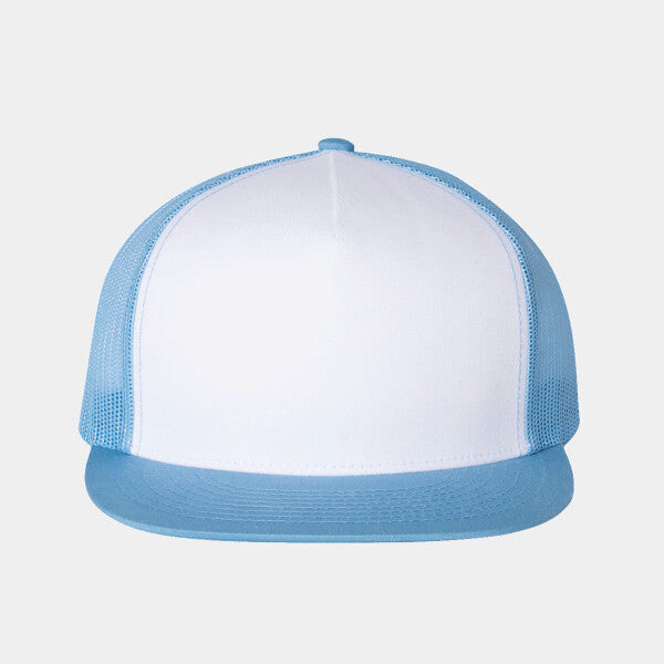 FLAT BILL TRUCKER CAP