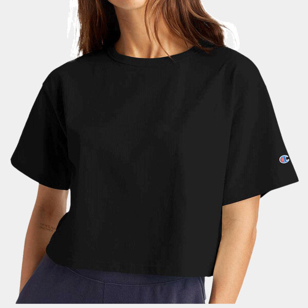 LADIES' CROPPED HERITAGE T-SHIRT