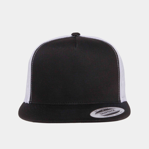 FLAT BILL TRUCKER CAP