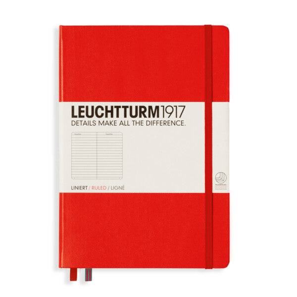 LEUCHTTURM1917 NOTEBOOK MEDIUM (A5) LINED, HARDCOVER