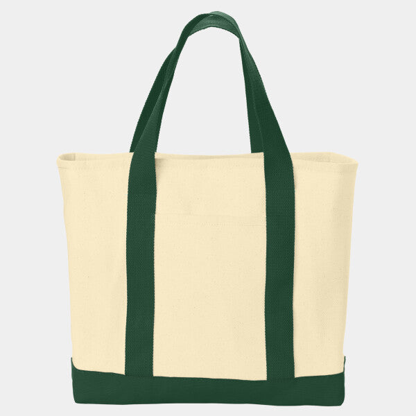 IDEAL TWILL TWO TONE SHOPPING TOTE