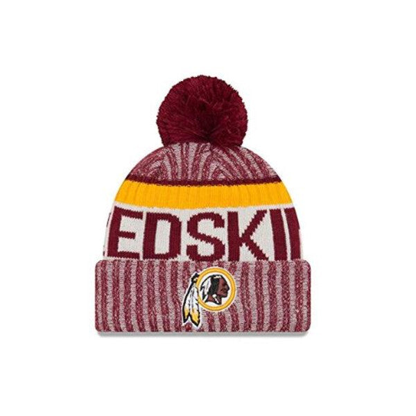 NEW ERA MEN'S MEN'S REDSKINS 2017 SIDELINE OFFICIAL SPORT KNIT HAT