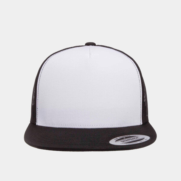 FLAT BILL TRUCKER CAP