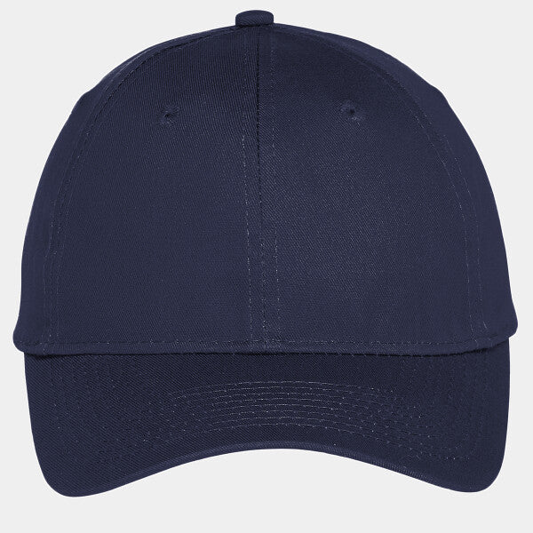 SIX PANEL UNSTRUCTURED TWILL CAP
