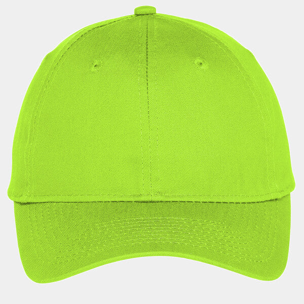 SIX PANEL UNSTRUCTURED TWILL CAP