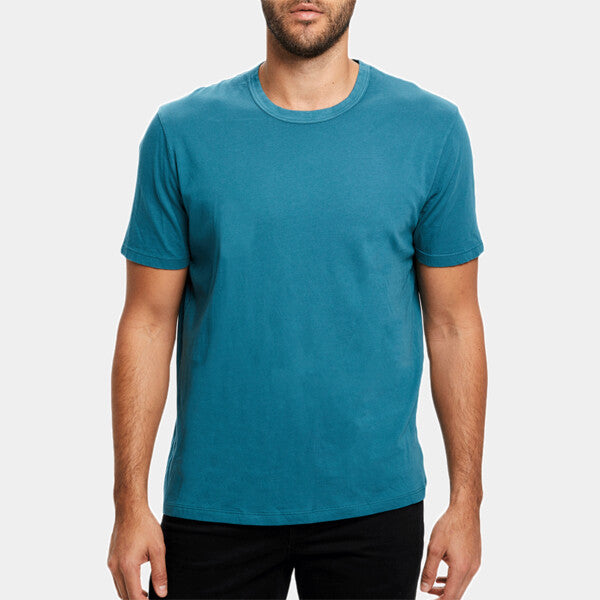MEN'S USA MADE GARMENT-DYED CREWNECK T-SHIRT