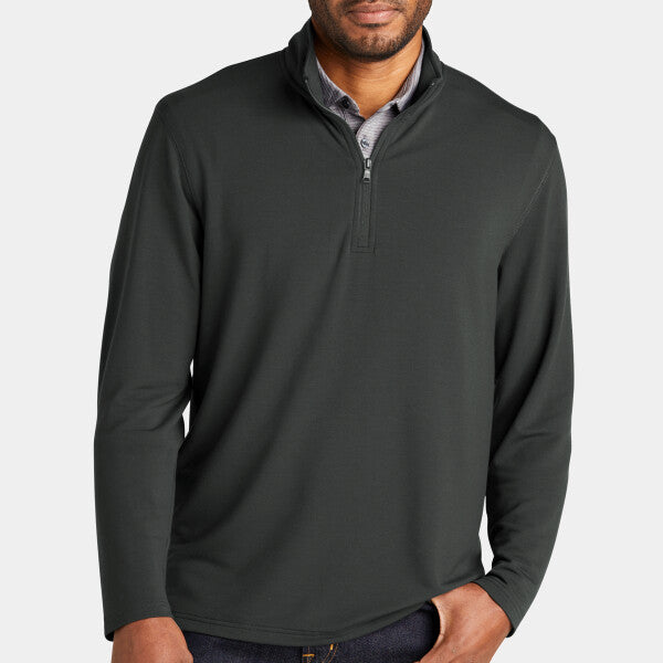 MICROTERRY 1/4 ZIP PULLOVER