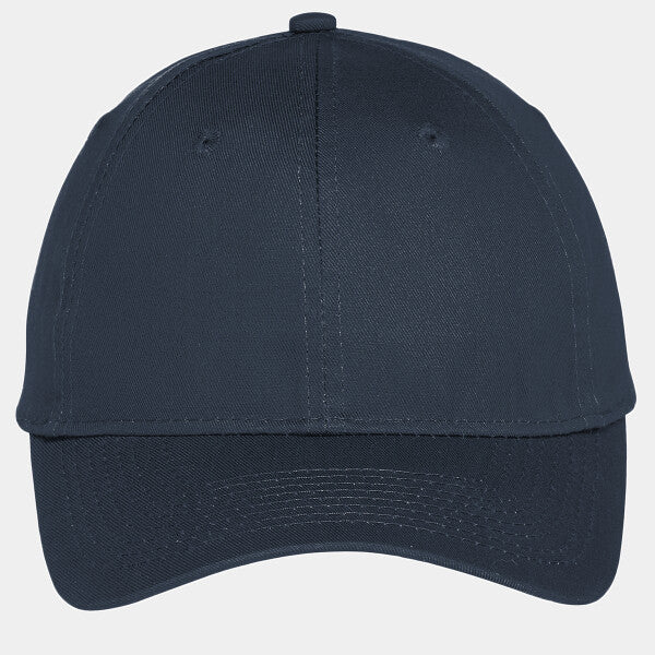 SIX PANEL UNSTRUCTURED TWILL CAP