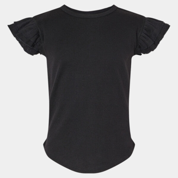 TODDLER FLUTTER SLEEVE TEE