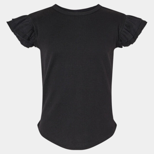 TODDLER FLUTTER SLEEVE TEE