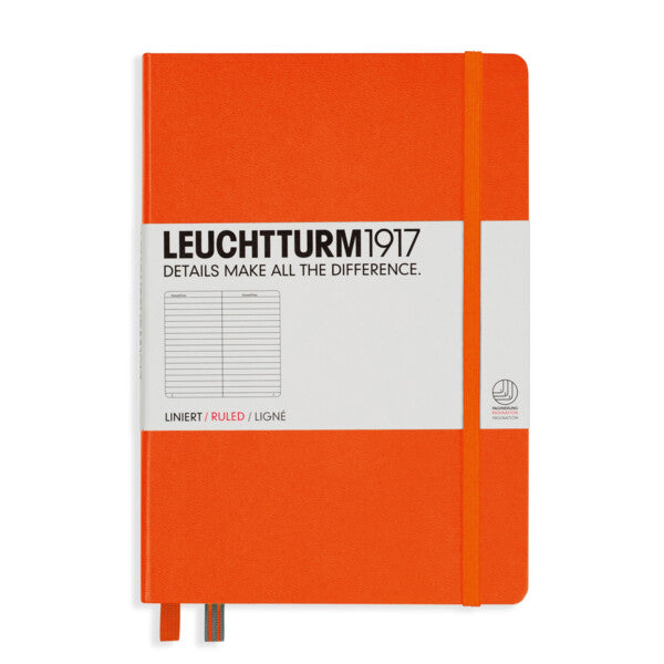LEUCHTTURM1917 NOTEBOOK MEDIUM (A5) LINED, HARDCOVER
