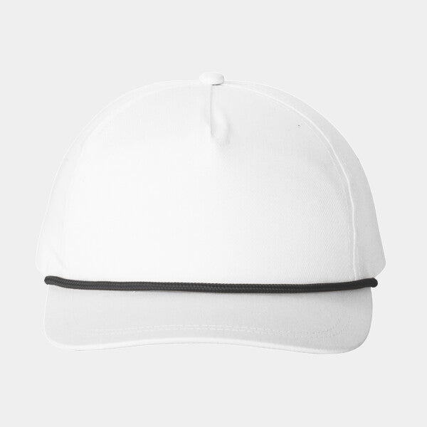 SNAPBACK FIVE PANEL ROPE CAP