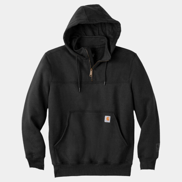 RAIN DEFENDER ® PAXTON HEAVYWEIGHT HOODED ZIP MOCK SWEATSHIRT