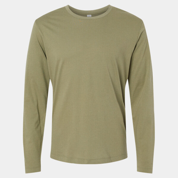 COTTON JERSEY LONG SLEEVE GO-TO TEE