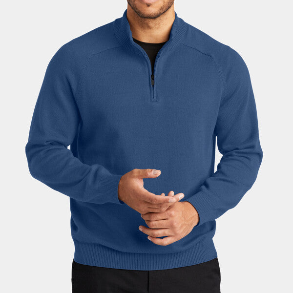 1/4 ZIP SWEATER
