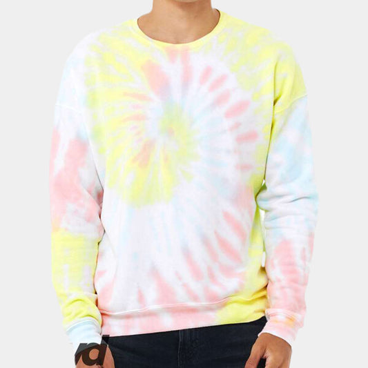 FWD FASHION UNISEX TIE-DYE PULLOVER SWEATSHIRT