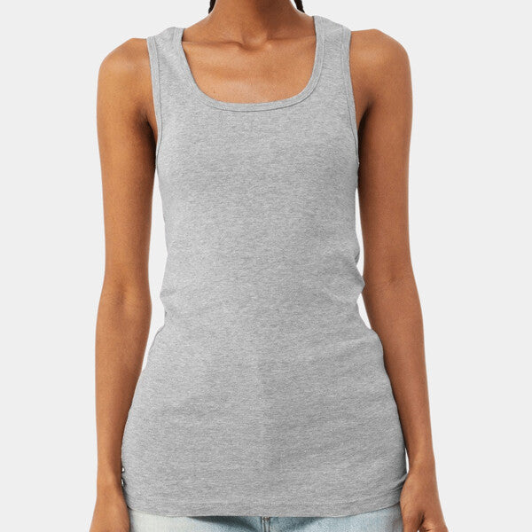 LADIES' MICRO RIBBED TANK