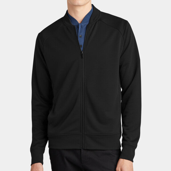 DOUBLE KNIT BOMBER