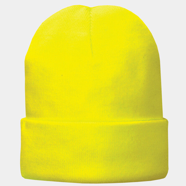 FLEECE LINED KNIT CAP