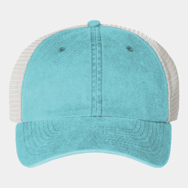 PIGMENT-DYED TRUCKER CAP