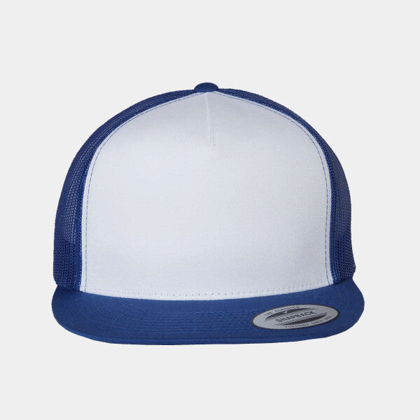 FLAT BILL TRUCKER CAP