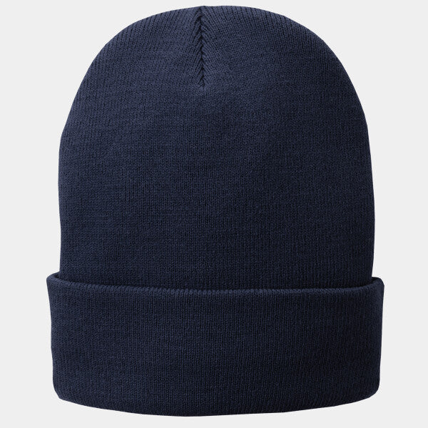 FLEECE LINED KNIT CAP