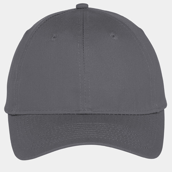 SIX PANEL UNSTRUCTURED TWILL CAP