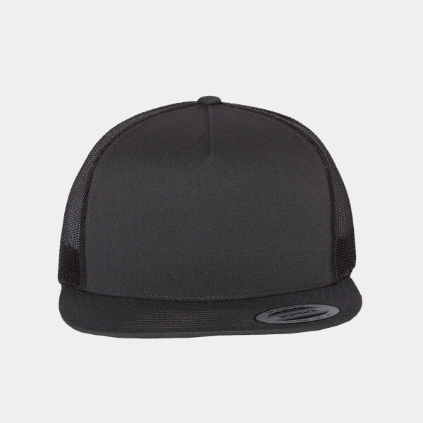 FLAT BILL TRUCKER CAP