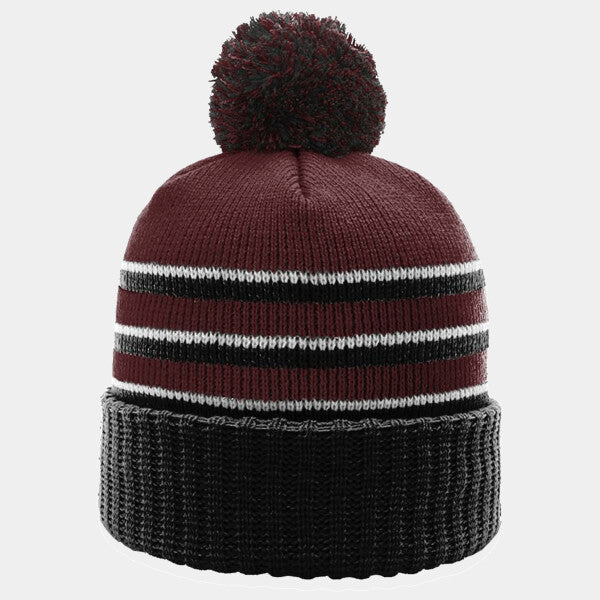 POM CUFFED BEANIE
