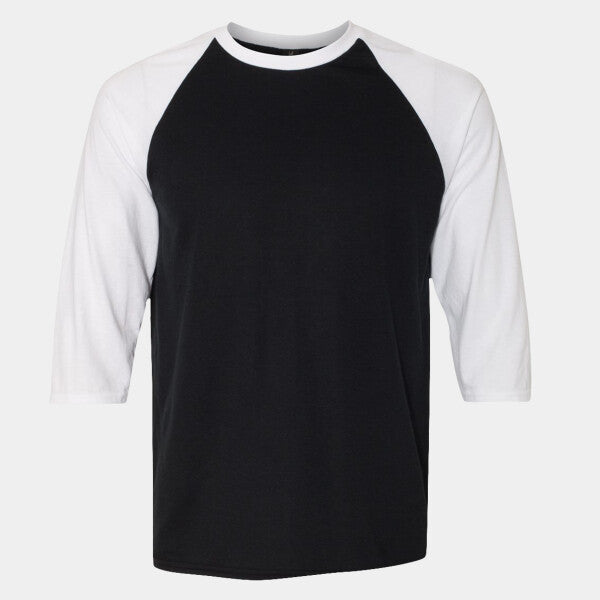 TRIBLEND RAGLAN THREE-QUARTER SLEEVE T-SHIRT