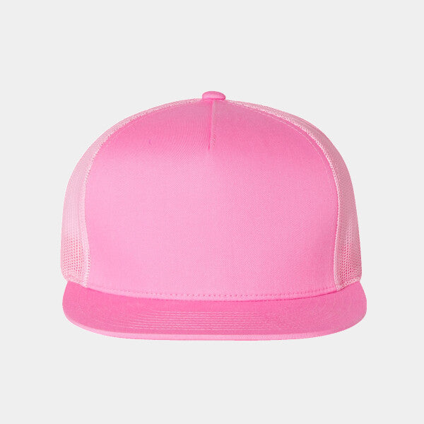 FLAT BILL TRUCKER CAP