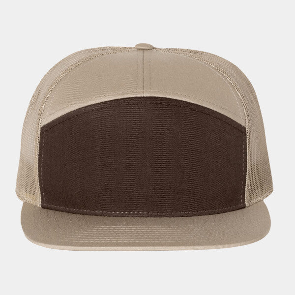 SEVEN-PANEL TRUCKER CAP