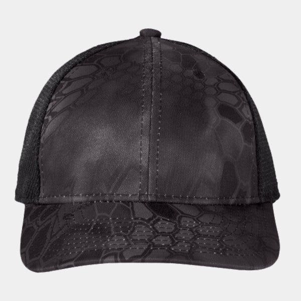 PERFORMANCE CAMOUFLAGE MESH BACK SNAPBACK CAP