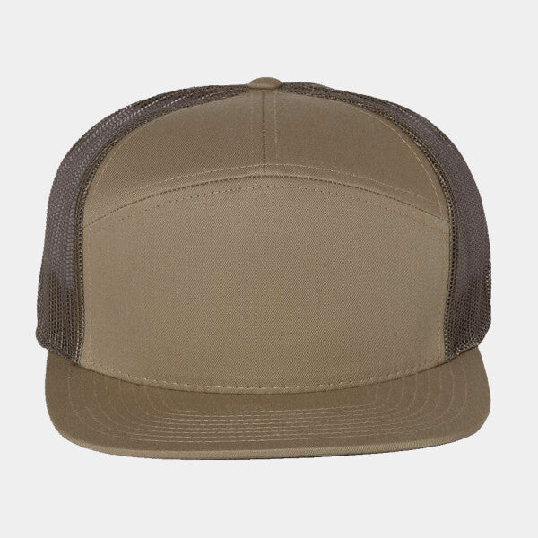 SEVEN-PANEL TRUCKER CAP
