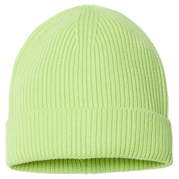 SUSTAINABLE FINE RIB CUFFED BEANIE