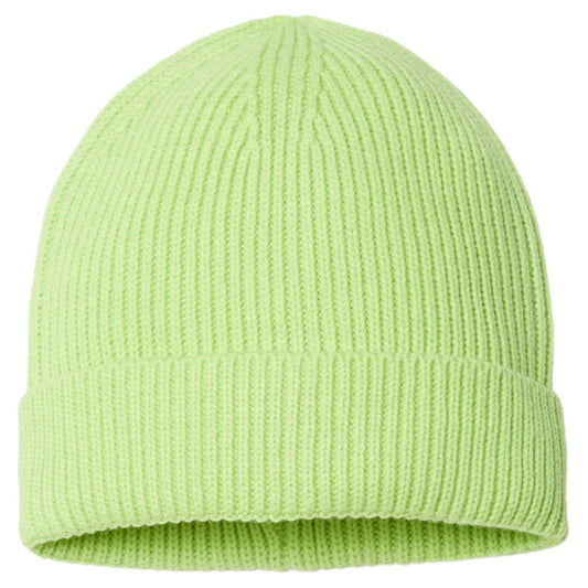 SUSTAINABLE FINE RIB CUFFED BEANIE