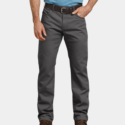MEN'S FLEX REGULAR FIT STRAIGHT LEG TOUGH MAX™ DUCK 5-POCKET PANT