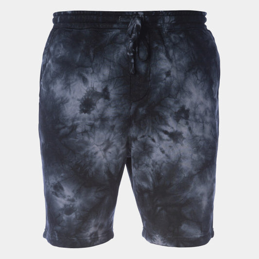 TIE-DYED FLEECE SHORTS