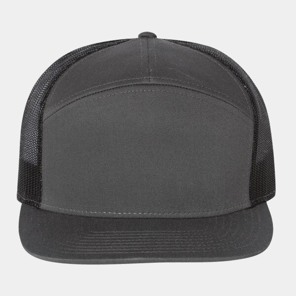 SEVEN-PANEL TRUCKER CAP