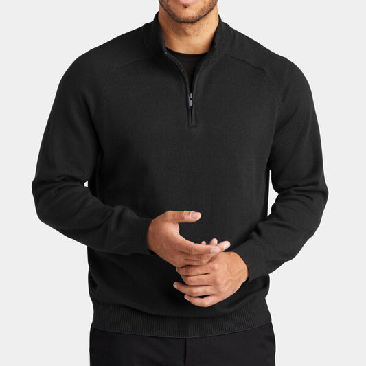 1/4 ZIP SWEATER