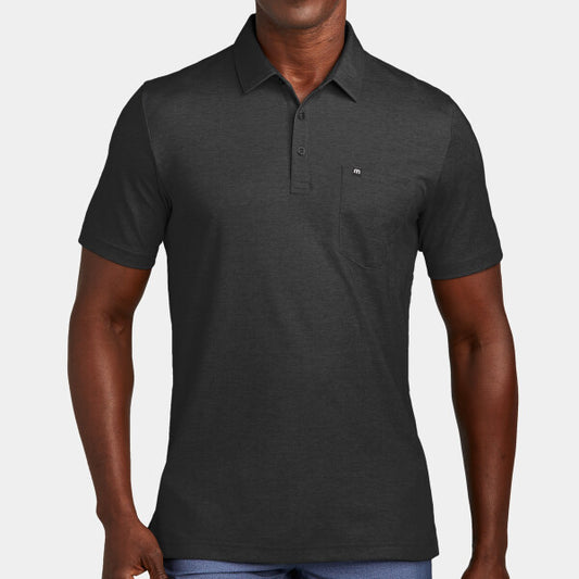 OCEANSIDE HEATHER POCKET POLO