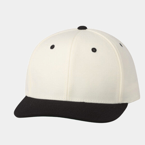 ADULT 6-PANEL STRUCTURED FLAT VISOR CLASSIC SNAPBACK