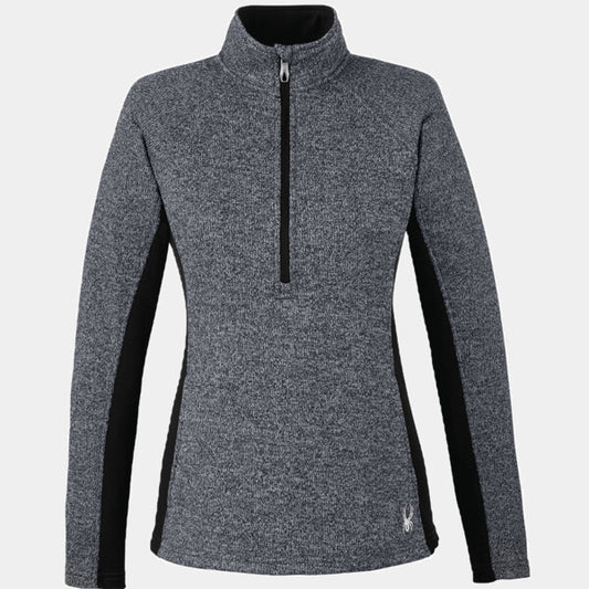 LADIES' CONSTANT HALF-ZIP SWEATER