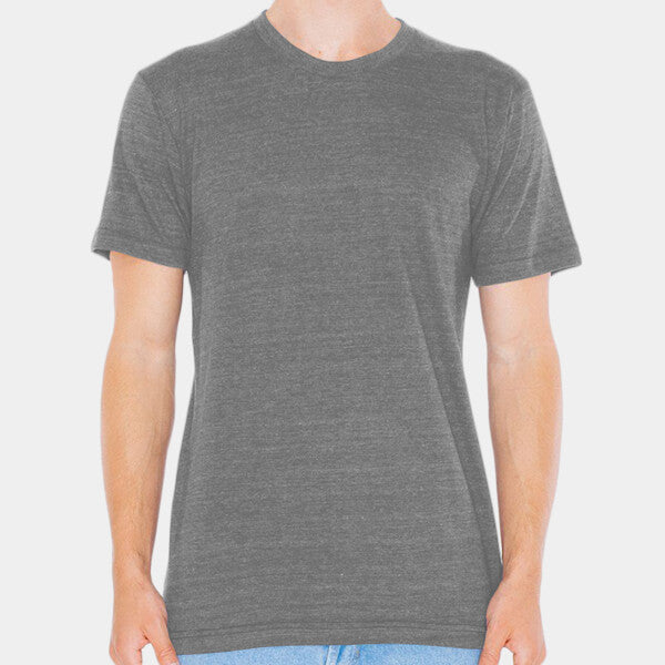 TRI BLEND SHORT SLEEVE TRACK T SHIRT