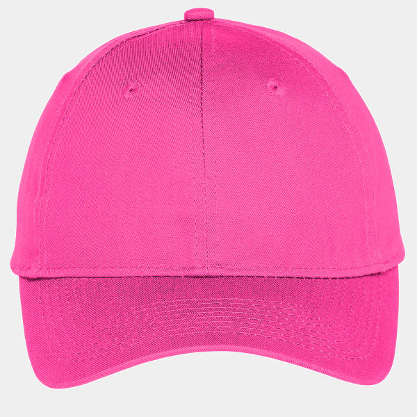 SIX PANEL UNSTRUCTURED TWILL CAP